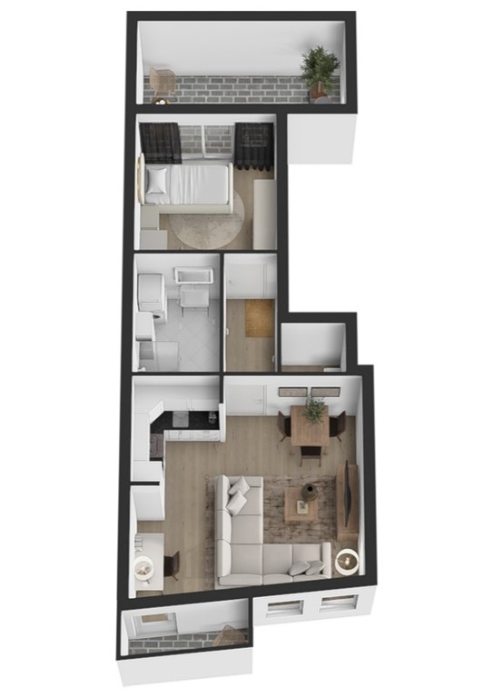 mediumsize floorplan